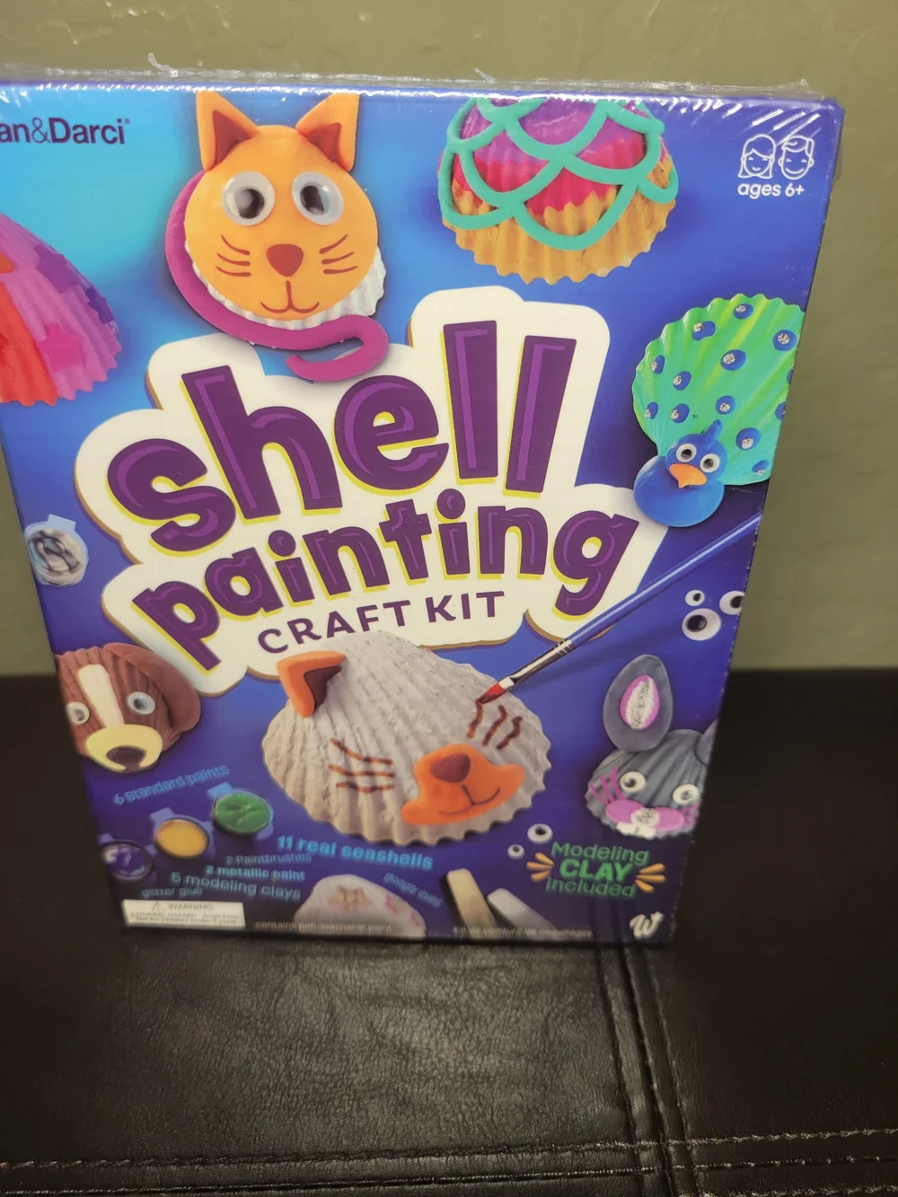 Dan & Darci Shell Painting Craft Kit